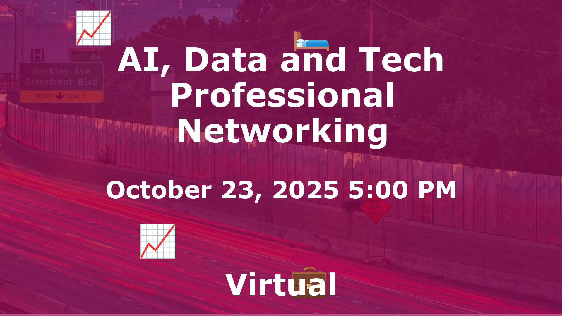 AI, Data and Tech Professional Networking event image